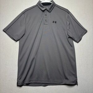 Under Armour HeatGear Loose Polo Shirt Mens M Golf Athletic‎